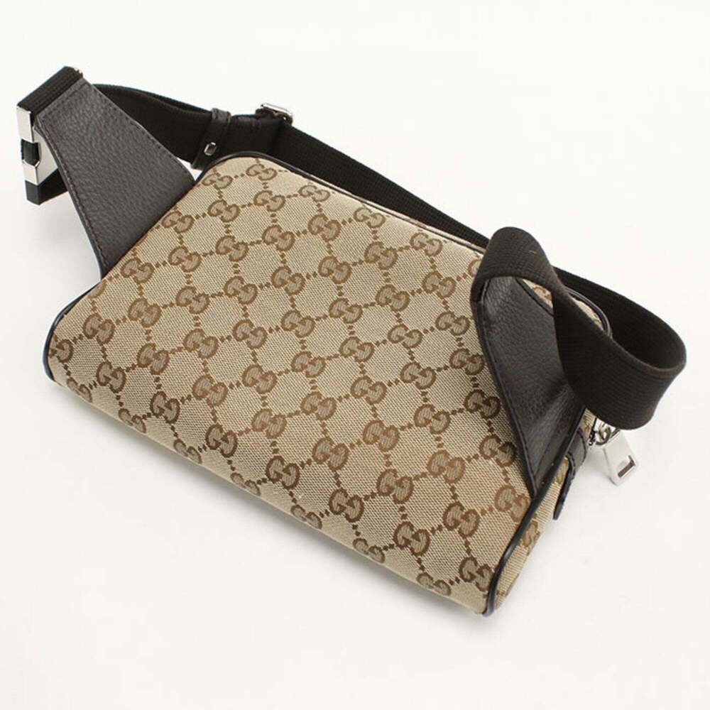 GUCCI Authentic Brown Canvas Hobo Bag - Picture 2 of 8